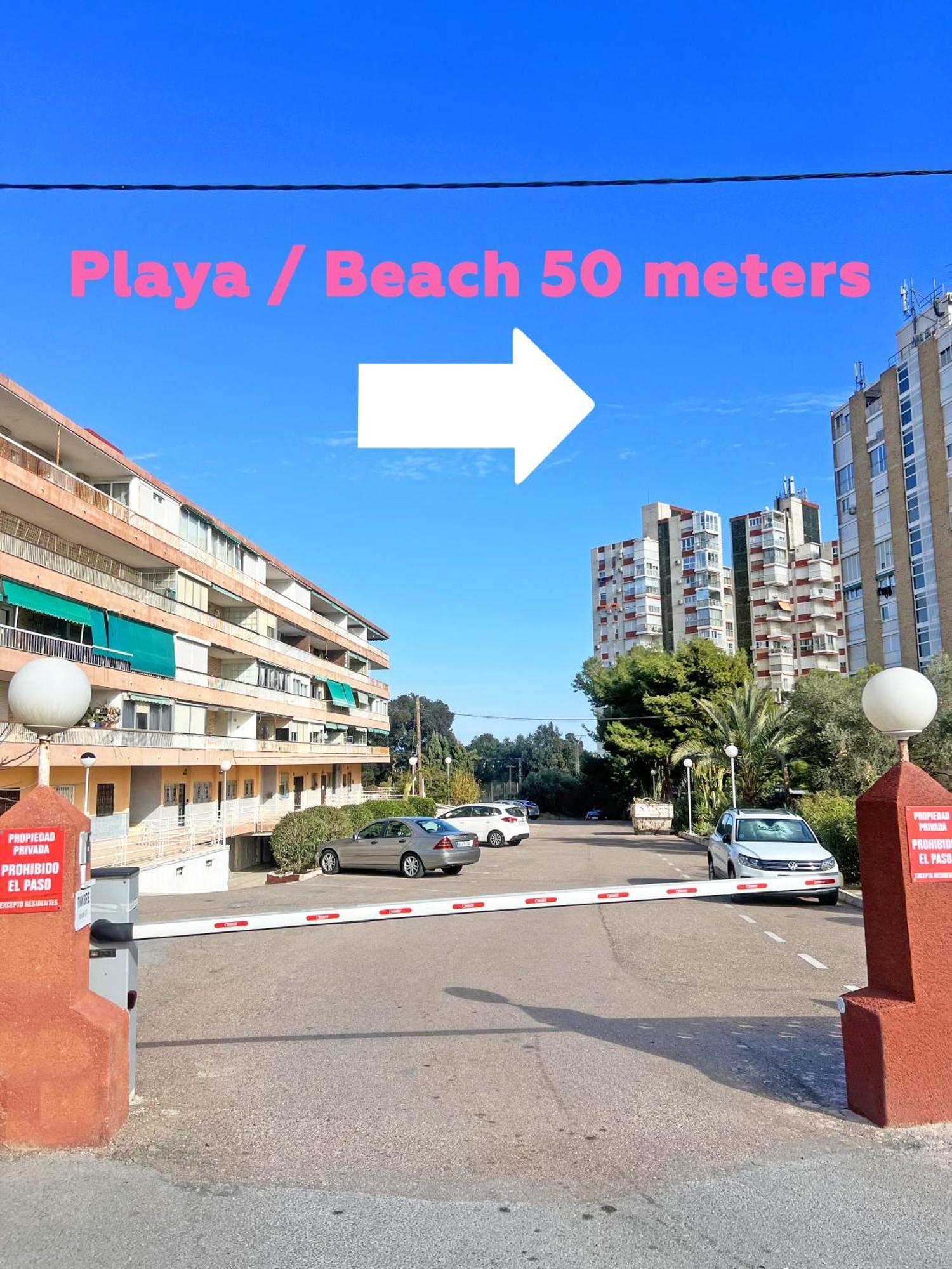 Ferienwohnung A 100M De La Playa. 2 Hab. A/C Alicante Exterior foto